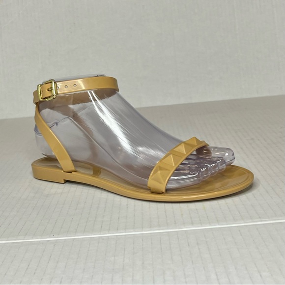 BCBGeneration Studded Flat Jelly Sandals - Picture 8 of 10